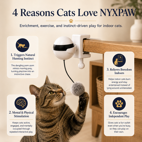 Interactive cat toy