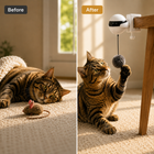Interactive cat toy
